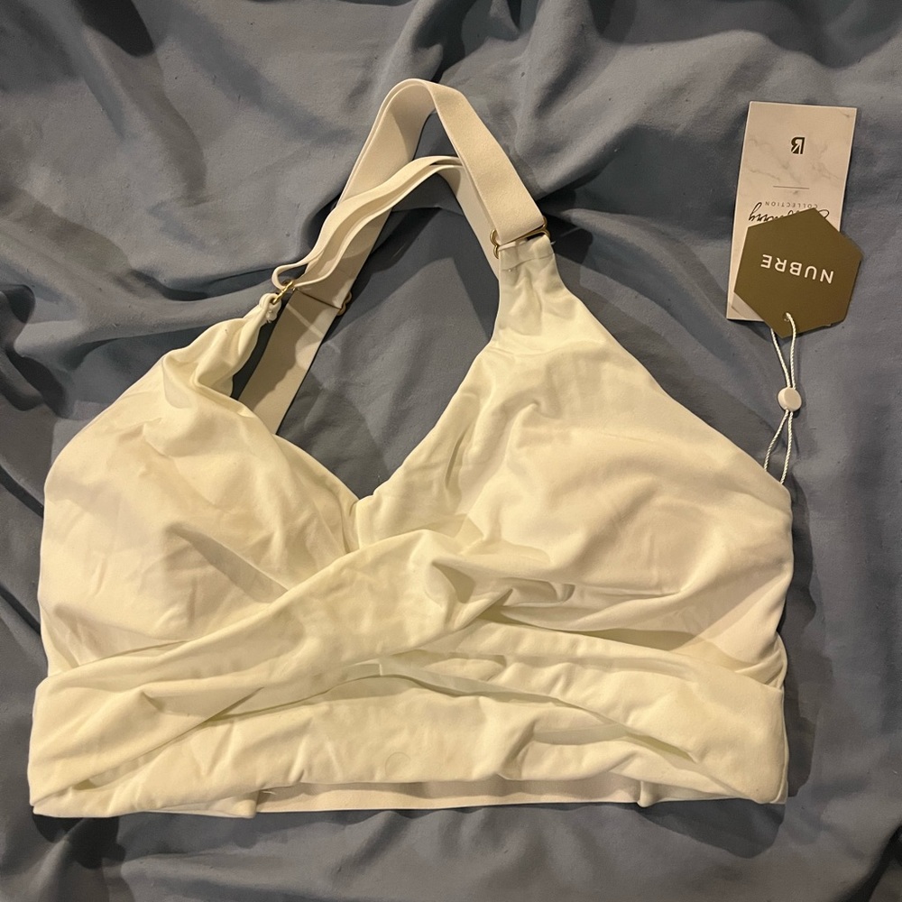 Buffbunny white candy wrap bra
